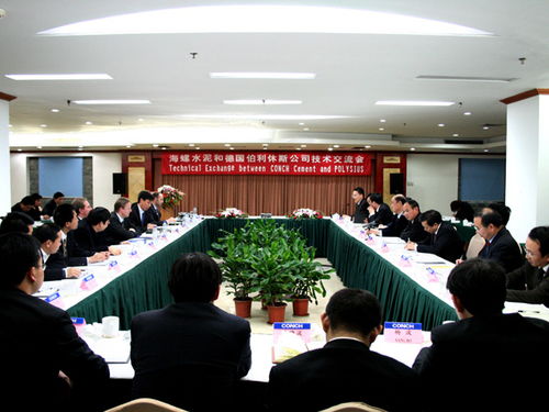 海螺水泥與伯利休斯公司深化技術交流，共謀綠色發展新篇章